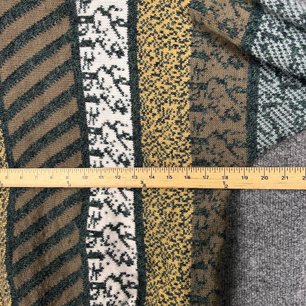 Vintage Jason Maxwell‎ Patchwork Knit Sweater wom… - image 4